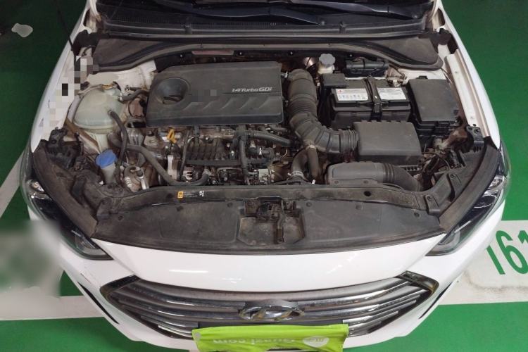 Used Hyundai Elantra (6th Generation / Lingdong) 2018 1.4T Dual-Clutch Xuan Dong · Dynamic Edition Engine Bay