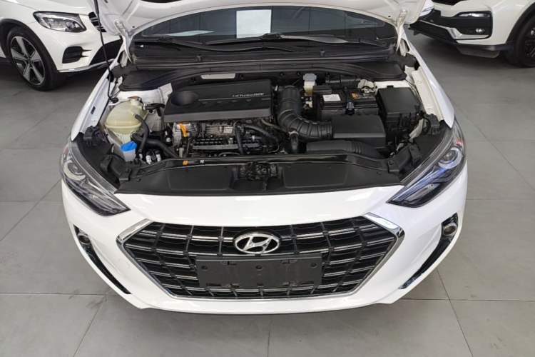 Used Hyundai Elantra (6th Generation / Lingdong) 2018 1.4T Dual-Clutch Xuan Dong · Dynamic Edition Engine Bay
