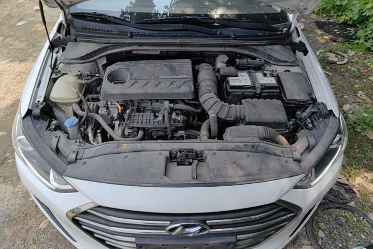 Used Hyundai Elantra (6th Generation / Lingdong) 2018 1.4T Dual-Clutch Xuan Dong · Dynamic Edition Engine Bay