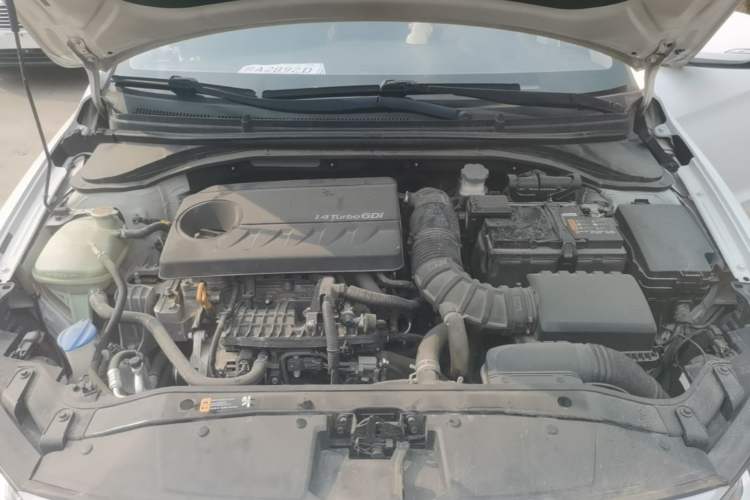 Used Hyundai Elantra (6th Generation / Lingdong) 2018 1.4T Dual-Clutch Xuan Dong · Dynamic Edition Engine Bay