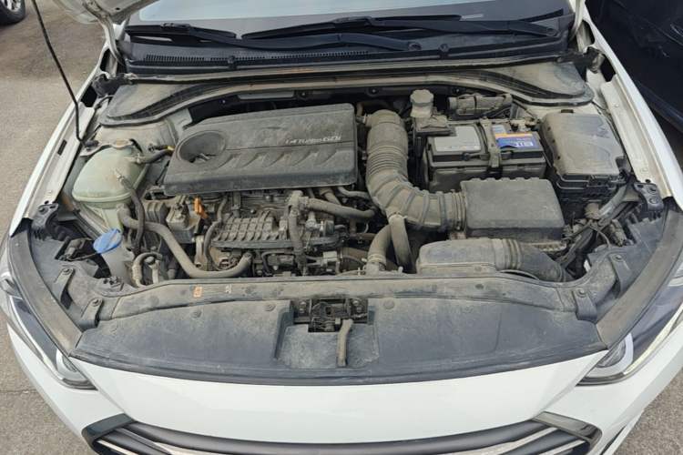 Used Hyundai Elantra (6th Generation / Lingdong) 2018 1.4T Dual-Clutch Xuan Dong · Dynamic Edition Engine Bay