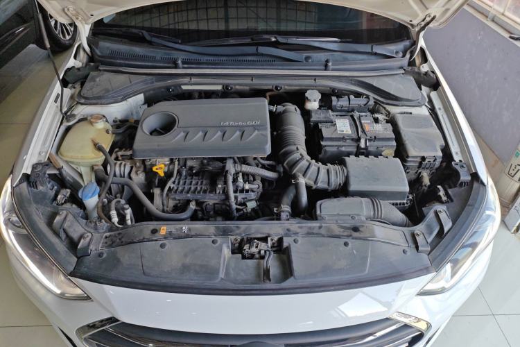 Used Hyundai Elantra (6th Generation / Lingdong) 2018 1.4T Dual-Clutch Xuan Dong · Dynamic Edition Engine Bay