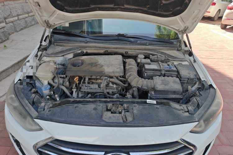 Used Hyundai Elantra (6th Generation / Lingdong) 2018 1.4T Dual-Clutch Xuan Dong · Dynamic Edition Engine Bay