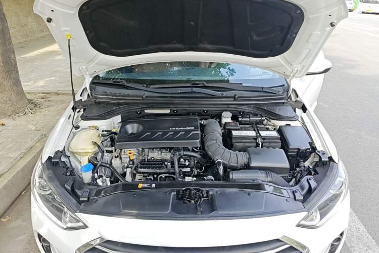 Used Hyundai Elantra (6th Generation / Lingdong) 2018 1.4T Dual-Clutch Xuan Dong · Dynamic Edition Engine Bay