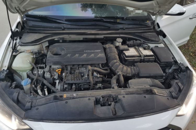 Used Hyundai Elantra (6th Generation / Lingdong) 2018 1.4T Dual-Clutch Xuan Dong · Dynamic Edition Engine Bay