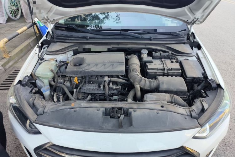 Used Hyundai Elantra (6th Generation / Lingdong) 2018 1.4T Dual-Clutch Xuan Dong · Dynamic Edition Engine Bay