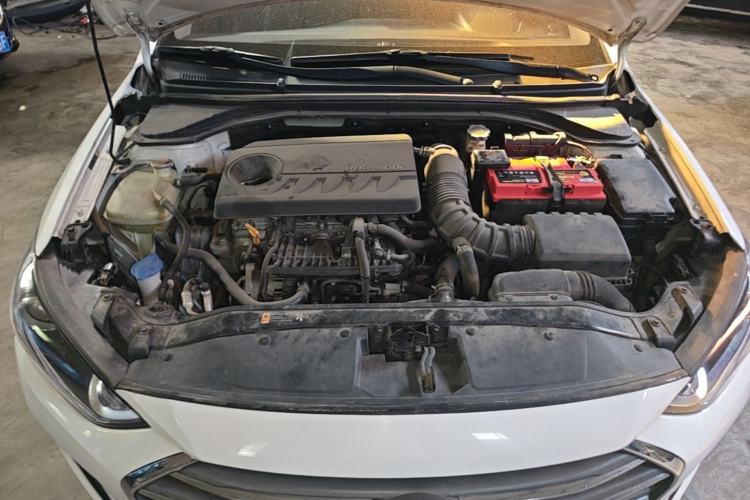 Used Hyundai Elantra (6th Generation / Lingdong) 2018 1.4T Dual-Clutch Xuan Dong · Dynamic Edition Engine Bay