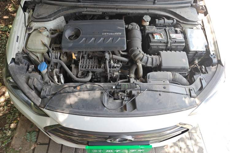 Used Hyundai Elantra (6th Generation / Lingdong) 2018 1.4T Dual-Clutch Xuan Dong · Dynamic Edition Engine Bay