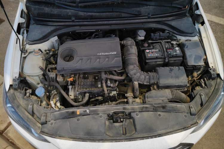 Used Hyundai Elantra (6th Generation / Lingdong) 2018 1.4T Dual-Clutch Xuan Dong · Dynamic Edition Engine Bay