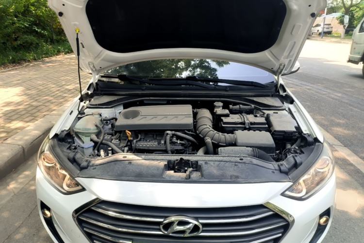 Used Hyundai Elantra (6th Generation / Lingdong) 2018 1.4T Dual-Clutch Xuan Dong · Dynamic Edition Engine Bay