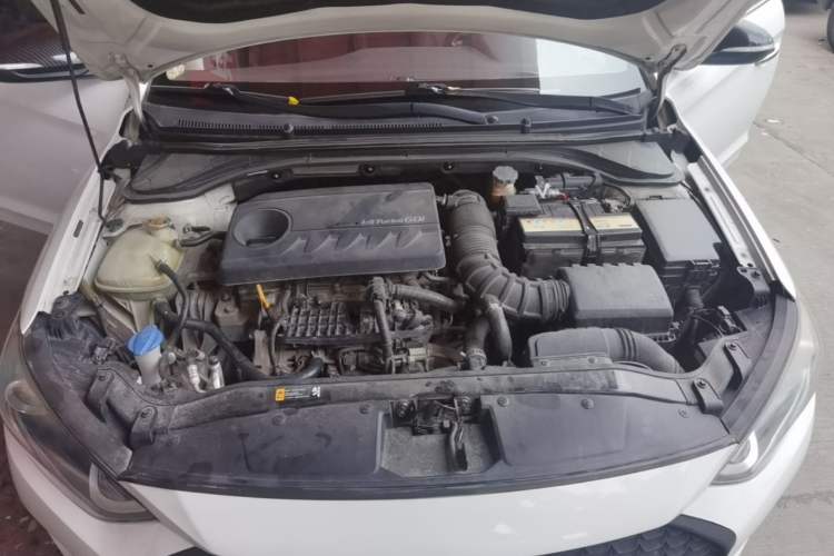 Used Hyundai Elantra (6th Generation / Lingdong) 2018 1.4T Dual-Clutch Xuan Dong · Dynamic Edition Engine Bay