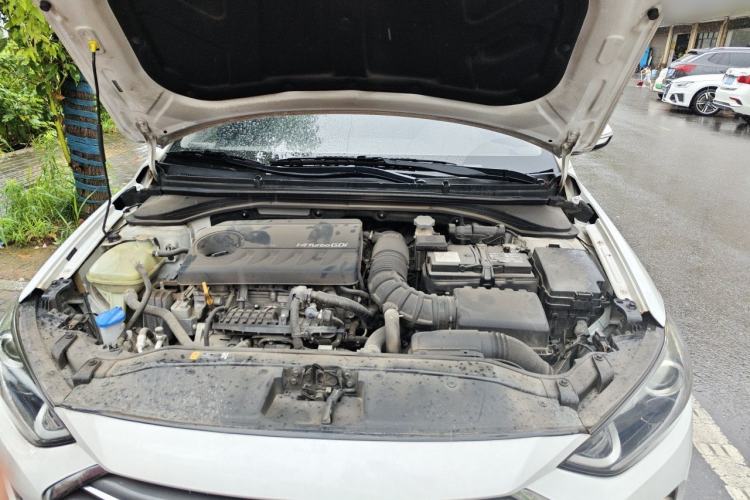 Used Hyundai Elantra (6th Generation / Lingdong) 2018 1.4T Dual-Clutch Xuan Dong · Dynamic Edition Engine Bay