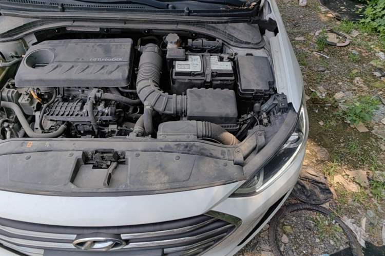 Used Hyundai Elantra (6th Generation / Lingdong) 2018 1.4T Dual-Clutch Xuan Dong · Dynamic Edition Engine Bay Left