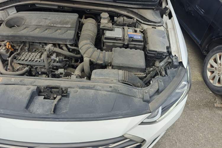 Used Hyundai Elantra (6th Generation / Lingdong) 2018 1.4T Dual-Clutch Xuan Dong · Dynamic Edition Engine Bay Left