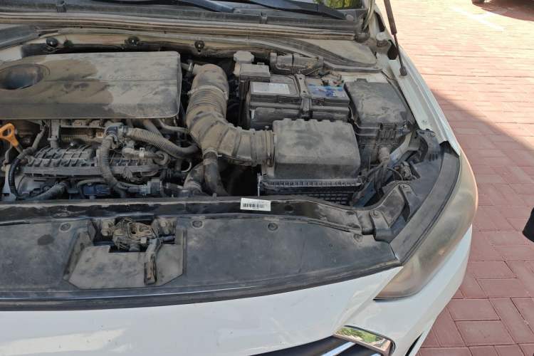 Used Hyundai Elantra (6th Generation / Lingdong) 2018 1.4T Dual-Clutch Xuan Dong · Dynamic Edition Engine Bay Left