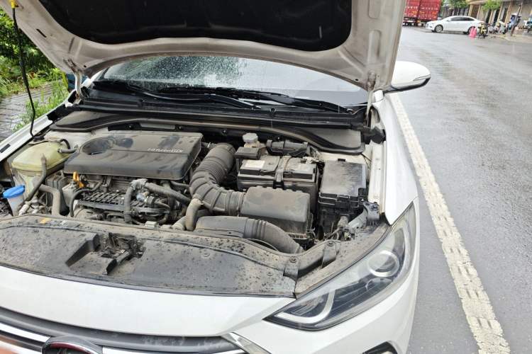 Used Hyundai Elantra (6th Generation / Lingdong) 2018 1.4T Dual-Clutch Xuan Dong · Dynamic Edition Engine Bay Left