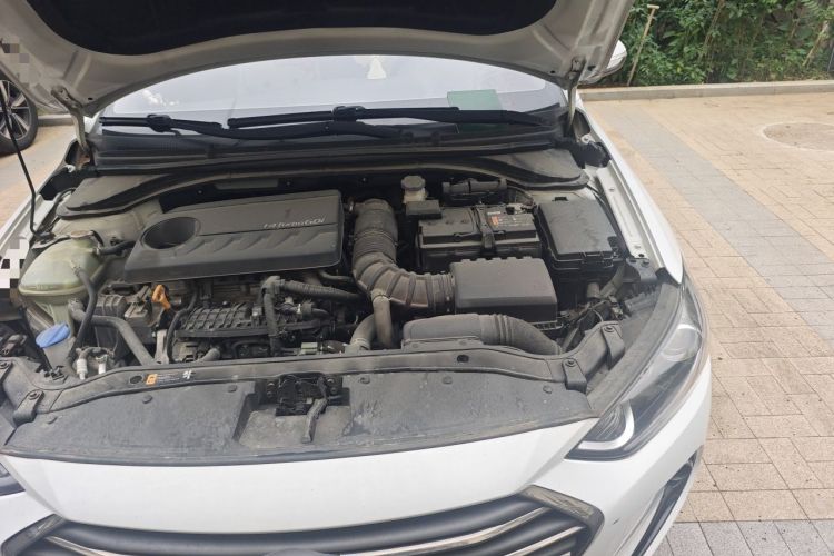 Used Hyundai Elantra (6th Generation / Lingdong) 2018 1.4T Dual-Clutch Xuan Dong · Dynamic Edition Engine Bay Left