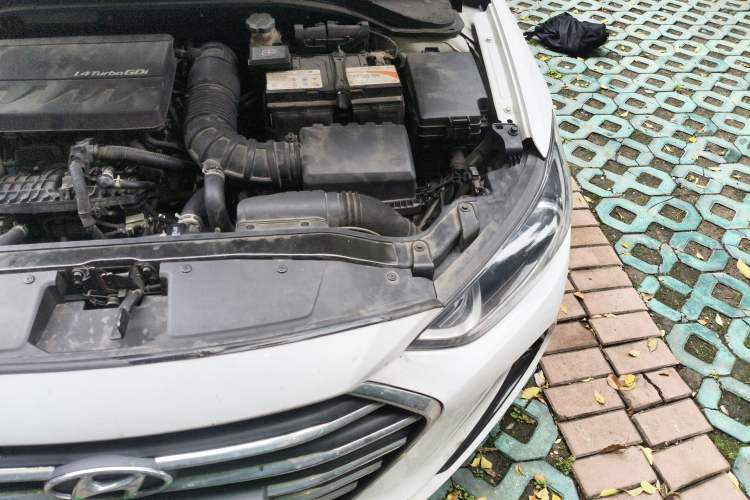 Used Hyundai Elantra (6th Generation / Lingdong) 2018 1.4T Dual-Clutch Xuan Dong · Dynamic Edition Engine Bay Left