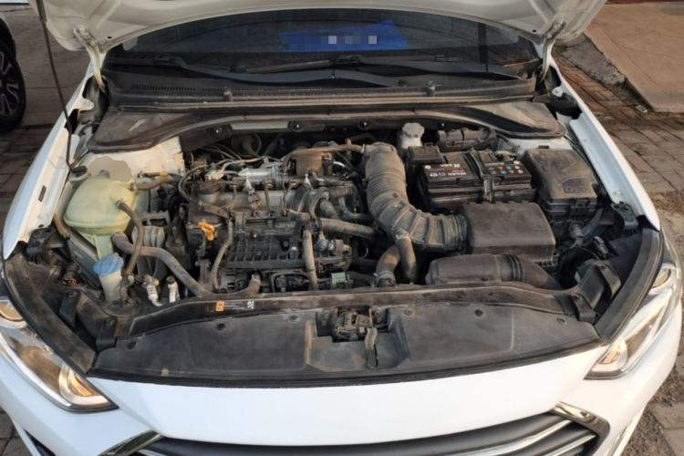 Used Hyundai Elantra (6th Generation / Lingdong) 2018 1.4T Dual-Clutch Xuan Dong · Dynamic Edition Engine Bay