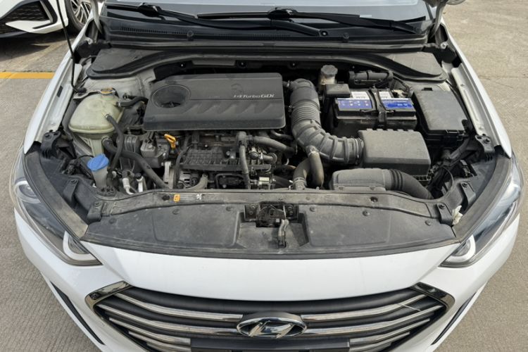 Used Hyundai Elantra (6th Generation / Lingdong) 2018 1.4T Dual-Clutch Xuan Dong · Dynamic Edition Engine Bay