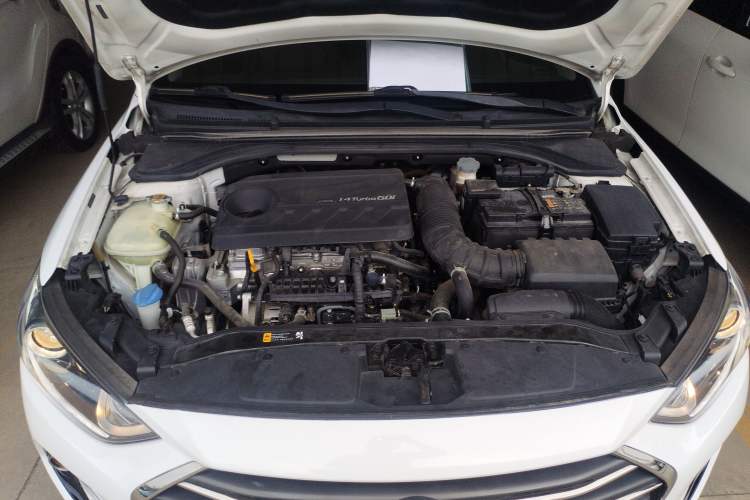 Used Hyundai Elantra (6th Generation / Lingdong) 2018 1.4T Dual-Clutch Xuan Dong · Dynamic Edition Engine Bay