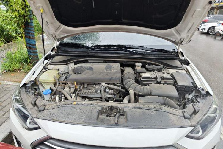 Used Hyundai Elantra (6th Generation / Lingdong) 2018 1.4T Dual-Clutch Xuan Dong · Dynamic Edition Engine Bay Right