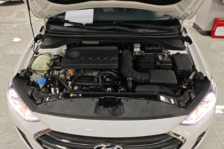 Used Hyundai Elantra (6th Generation / Lingdong) 2018 1.4T Dual-Clutch Xuan Dong · Dynamic Edition Engine Bay