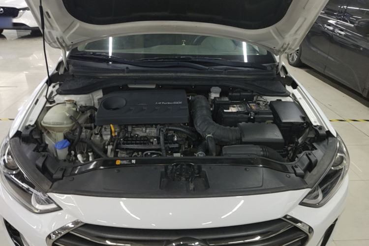 Used Hyundai Elantra (6th Generation / Lingdong) 2018 1.4T Dual-Clutch Xuan Dong · Dynamic Edition Engine Bay
