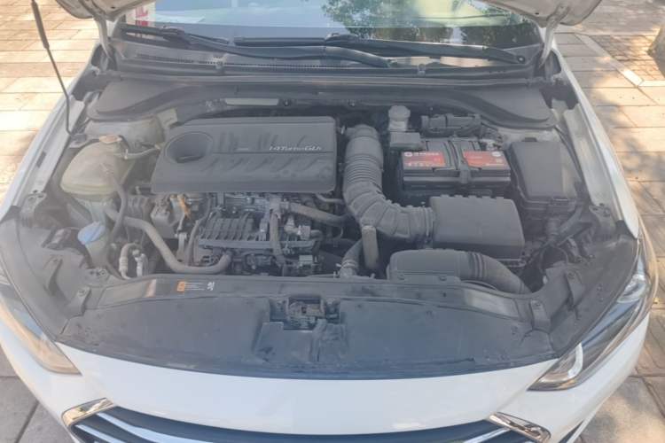 Used Hyundai Elantra (6th Generation / Lingdong) 2018 1.4T Dual-Clutch Xuan Dong · Dynamic Edition Engine Bay