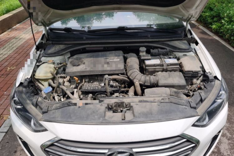 Used Hyundai Elantra (6th Generation / Lingdong) 2018 1.4T Dual-Clutch Xuan Dong · Dynamic Edition Engine Bay