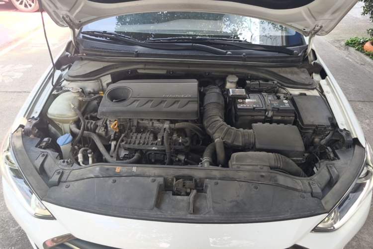 Used Hyundai Elantra (6th Generation / Lingdong) 2018 1.4T Dual-Clutch Xuan Dong · Dynamic Edition Engine Bay