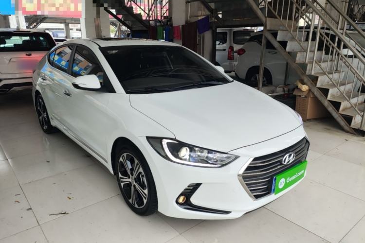 Used Hyundai Elantra (6th Generation / Lingdong) 2018 1.4T Dual-Clutch Xuan Dong · Dynamic Edition Front Right 45 Deg