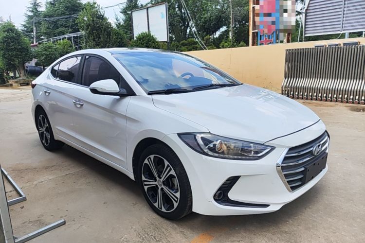 Used Hyundai Elantra (6th Generation / Lingdong) 2018 1.4T Dual-Clutch Xuan Dong · Dynamic Edition Front Right 45 Deg