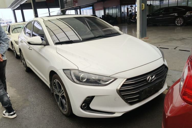 Used Hyundai Elantra (6th Generation / Lingdong) 2018 1.4T Dual-Clutch Xuan Dong · Dynamic Edition Front Right 45 Deg