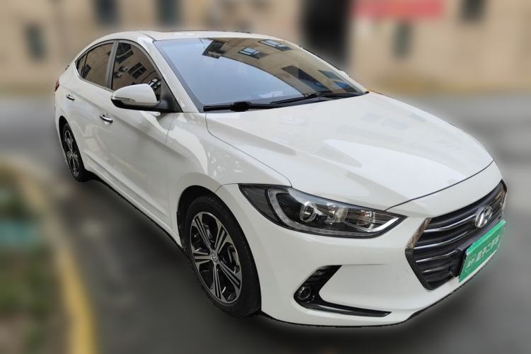Used Hyundai Elantra (6th Generation / Lingdong) 2018 1.4T Dual-Clutch Xuan Dong · Dynamic Edition Front Right 45 Deg
