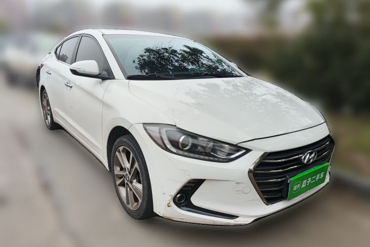 Used Hyundai Elantra (6th Generation / Lingdong) 2018 1.6L Automatic 15th Anniversary Special Edition Front Right 45 Deg