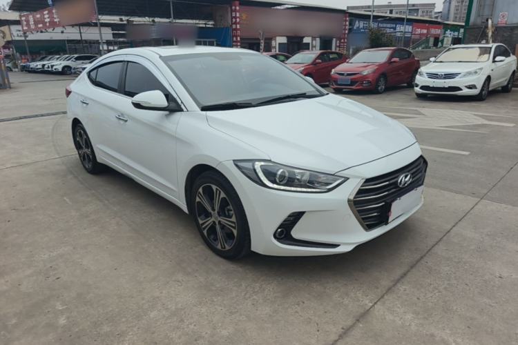Used Hyundai Elantra (6th Generation / Lingdong) 2018 1.4T Dual-Clutch Xuan Dong · Dynamic Edition Front Right 45 Deg