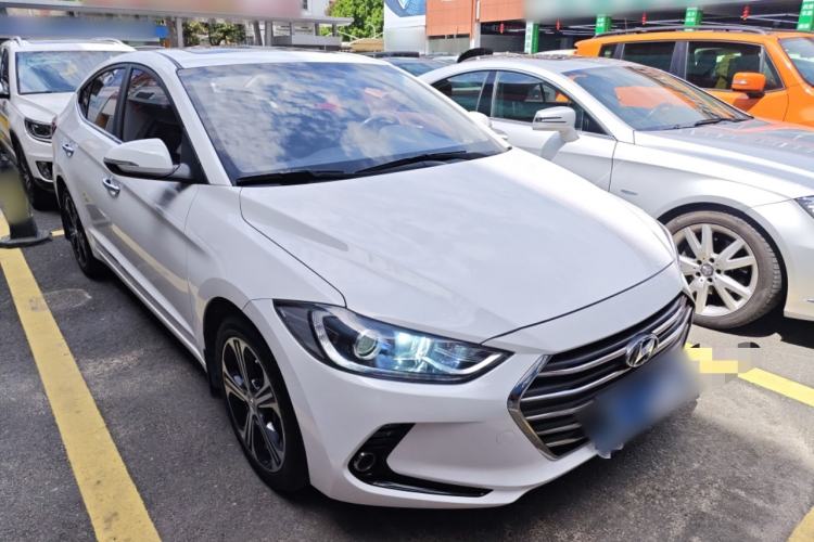 Used Hyundai Elantra (6th Generation / Lingdong) 2018 1.4T Dual-Clutch Xuan Dong · Dynamic Edition Front Right 45 Deg