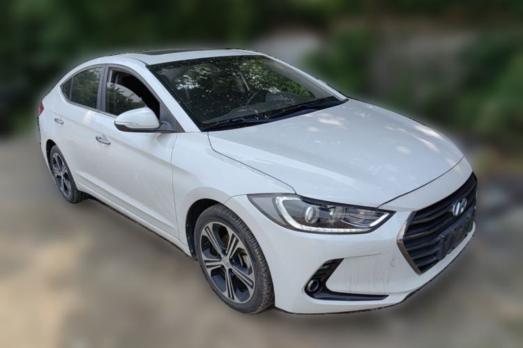 Used Hyundai Elantra (6th Generation / Lingdong) 2018 1.4T Dual-Clutch Xuan Dong · Dynamic Edition Front Right 45 Deg