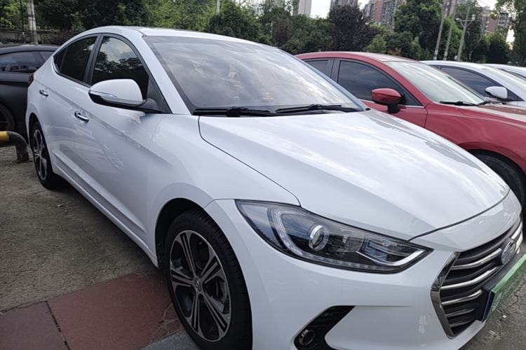 Used Hyundai Elantra (6th Generation / Lingdong) 2018 1.4T Dual-Clutch Xuan Dong · Dynamic Edition Front Right 45 Deg