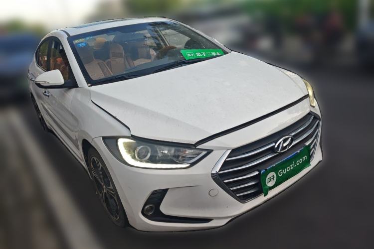 Used Hyundai Elantra (6th Generation / Lingdong) 2018 1.4T Dual-Clutch Xuan Dong · Dynamic Edition Front Right 45 Deg
