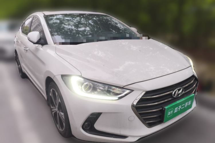Used Hyundai Elantra (6th Generation / Lingdong) 2018 1.4T Dual-Clutch Xuan Dong · Dynamic Edition Front Right 45 Deg
