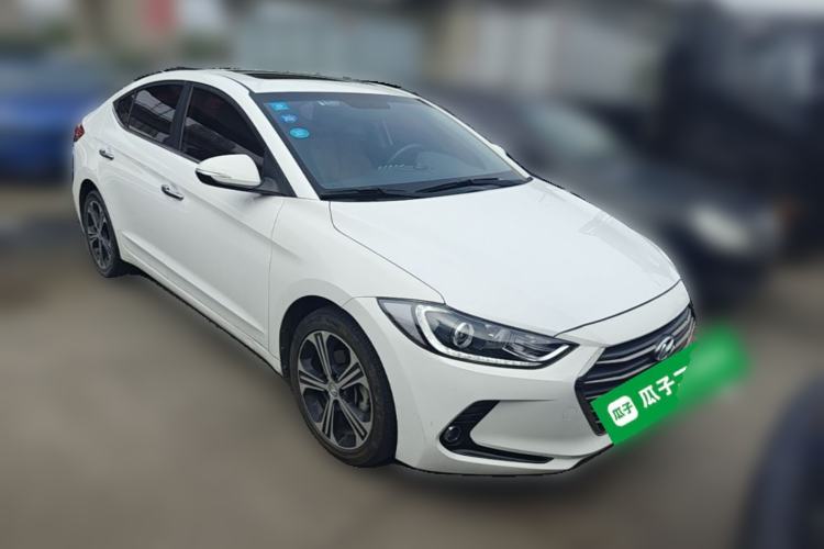 Used Hyundai Elantra (6th Generation / Lingdong) 2018 1.4T Dual-Clutch Xuan Dong · Dynamic Edition Front Right 45 Deg