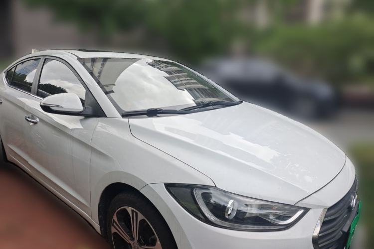 Used Hyundai Elantra (6th Generation / Lingdong) 2018 1.4T Dual-Clutch Xuan Dong · Dynamic Edition Front Right 45 Deg