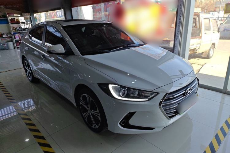 Used Hyundai Elantra (6th Generation / Lingdong) 2018 1.4T Dual-Clutch Xuan Dong · Dynamic Edition Front Right 45 Deg