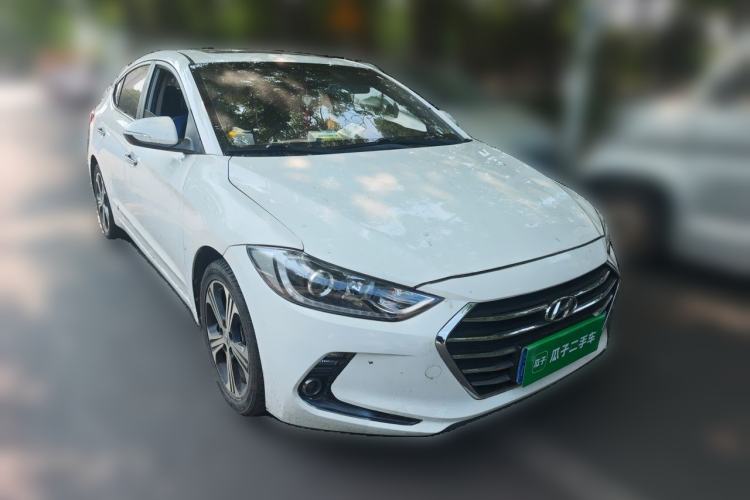 Used Hyundai Elantra (6th Generation / Lingdong) 2018 1.4T Dual-Clutch Xuan Dong · Dynamic Edition Front Right 45 Deg