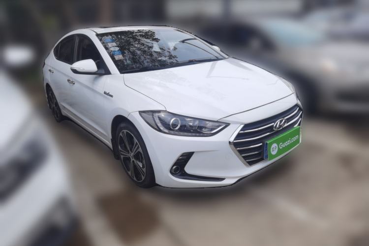 Used Hyundai Elantra (6th Generation / Lingdong) 2018 1.4T Dual-Clutch Xuan Dong · Dynamic Edition Front Right 45 Deg