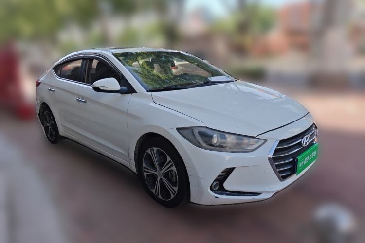 Used Hyundai Elantra (6th Generation / Lingdong) 2018 1.4T Dual-Clutch Xuan Dong · Dynamic Edition Front Right 45 Deg