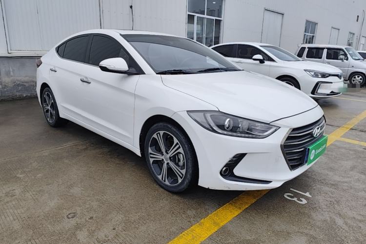 Used Hyundai Elantra (6th Generation / Lingdong) 2018 1.4T Dual-Clutch Xuan Dong · Dynamic Edition Front Right 45 Deg