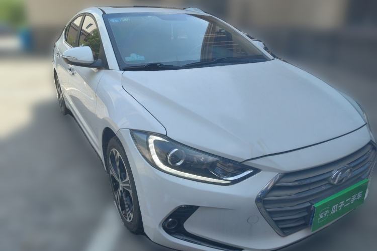 Used Hyundai Elantra (6th Generation / Lingdong) 2018 1.4T Dual-Clutch Xuan Dong · Dynamic Edition Front Right 45 Deg